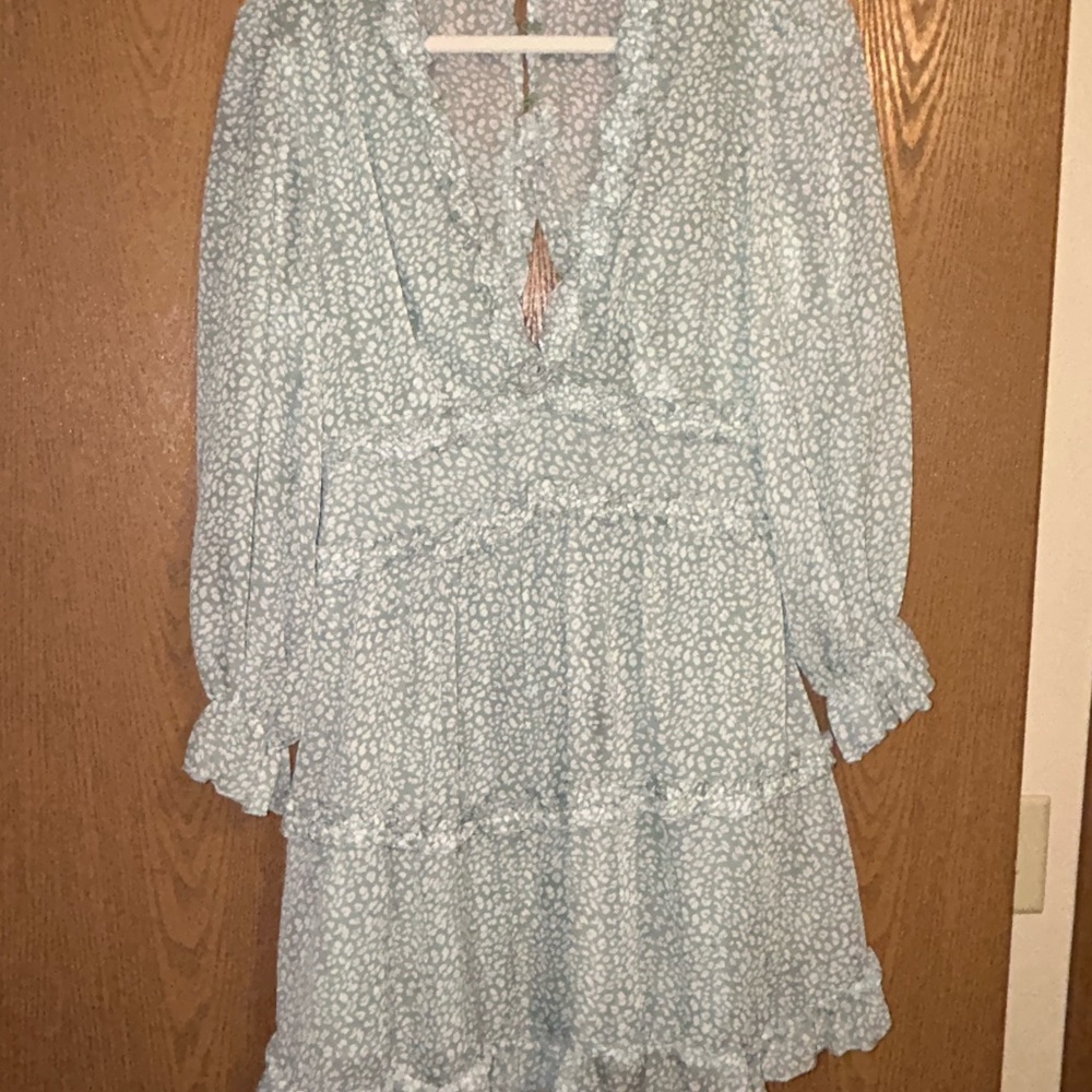 Floral Long Sleeve Dress